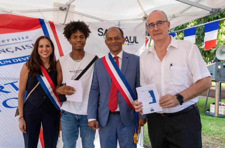 Saint-Paul : 300 jeunes ont récupérés leurs cartes électorales