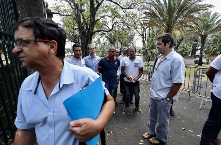 boulevard Lancastel bloqué par les Gilets jaunes