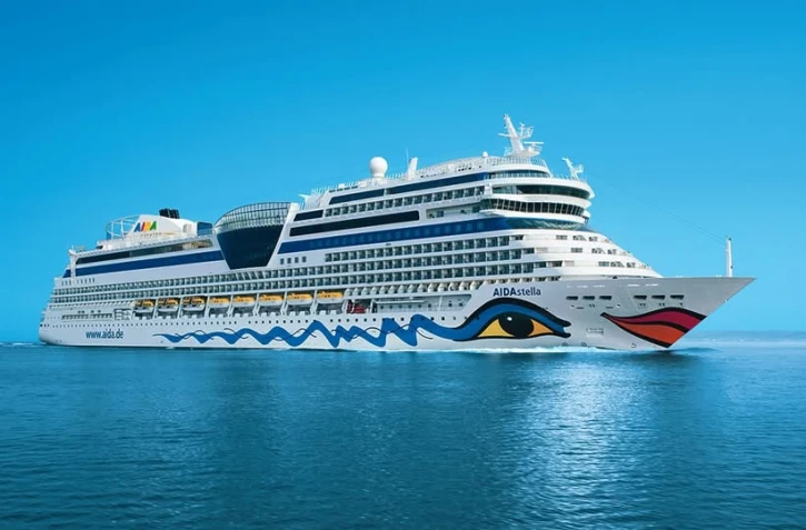 escale du paquebot aida stella 