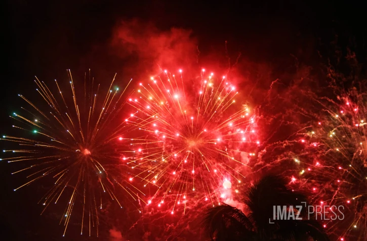 feu d'artifice 