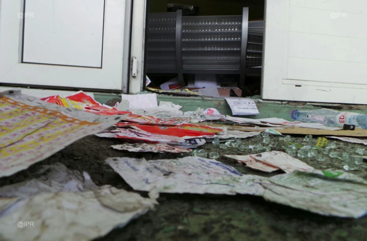 Commerces vandalisés