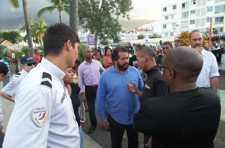 Manif mairie Chaudron