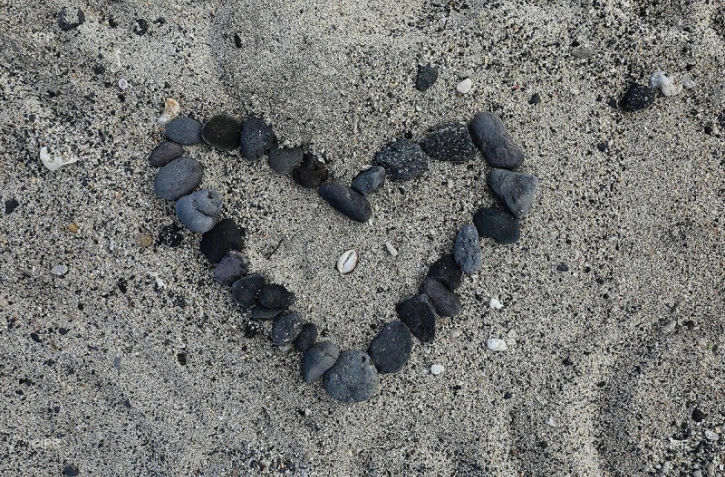 coeur plage 