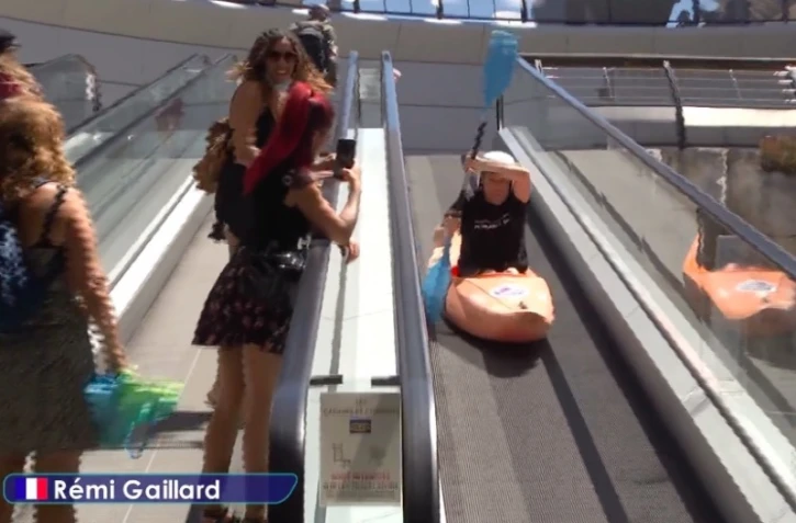 Rémi Gaillard revient avec une parodie des Jeux olympiques