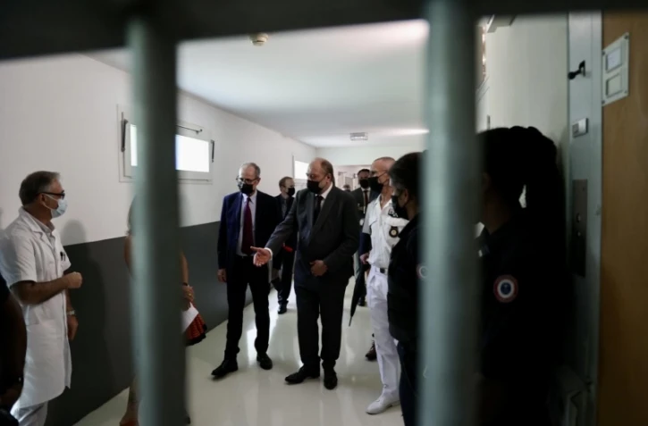 Eric Dupond-Moretti visite tribunal judiciaire saint-denis