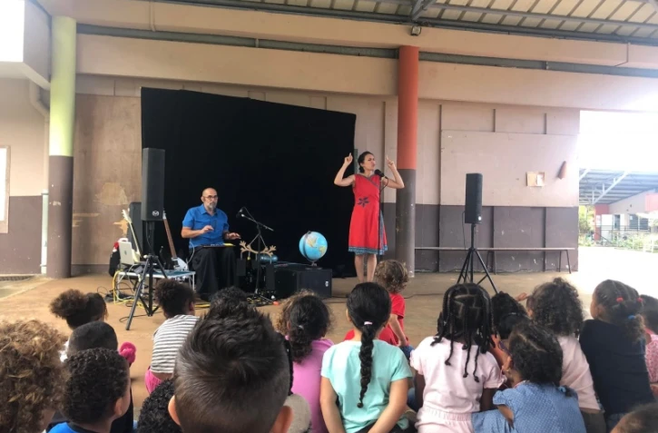 Projet Békali à 'école primaire du Plate
