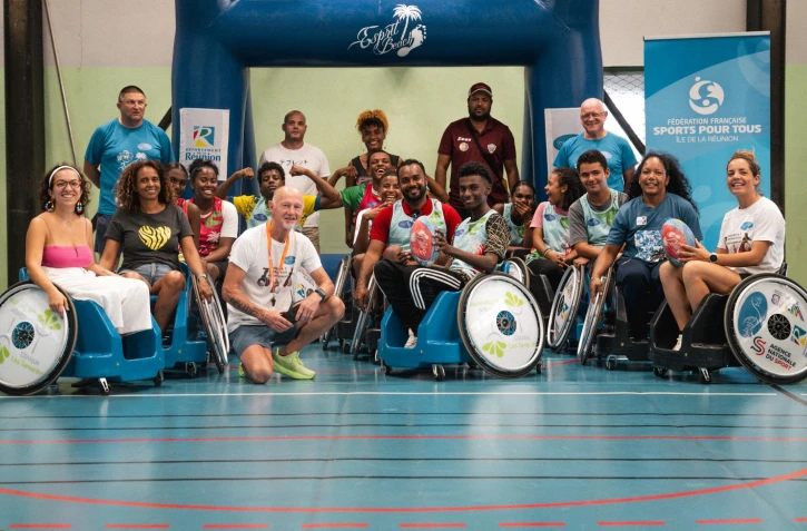 Le Port : le rugby à sept en fauteuil à l'honneur