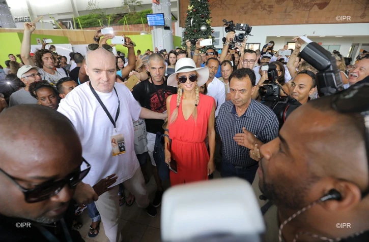 Paris Hilton à La Réunion