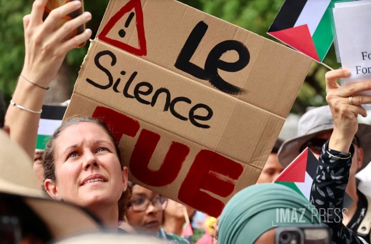 Rassemblement pour la paix en Palestine