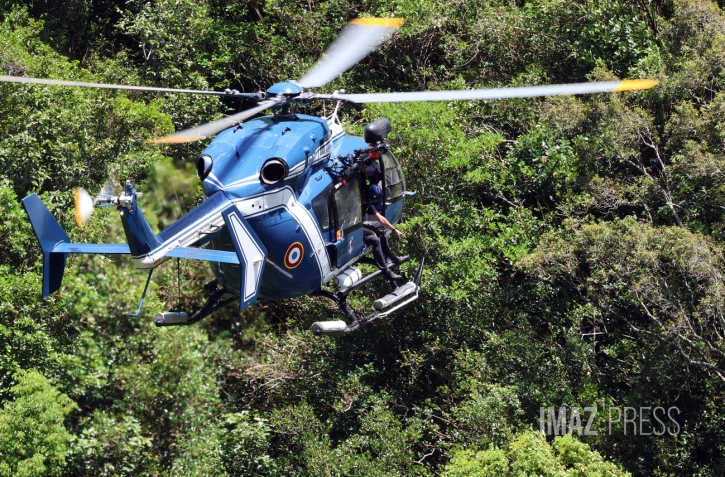 Crash dans le Cirque de Salazie