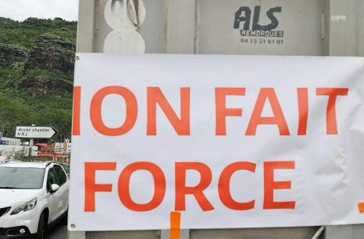 16 février 2021 blocage transporteurs nrl saint denis grts srtt