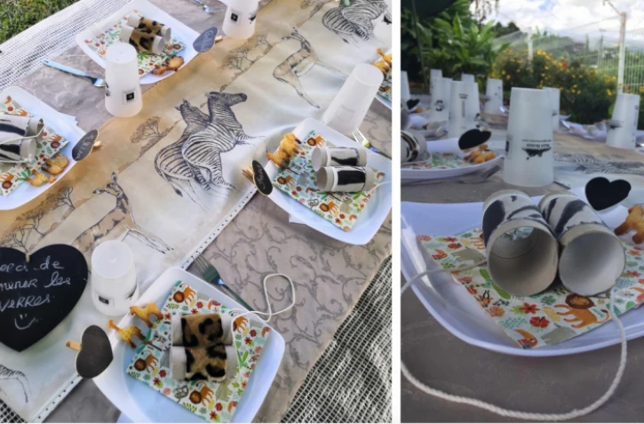 Un baptême zéro déchet pour 120 invités, la famille Pavie partage ses astuces (Photo : TCO)