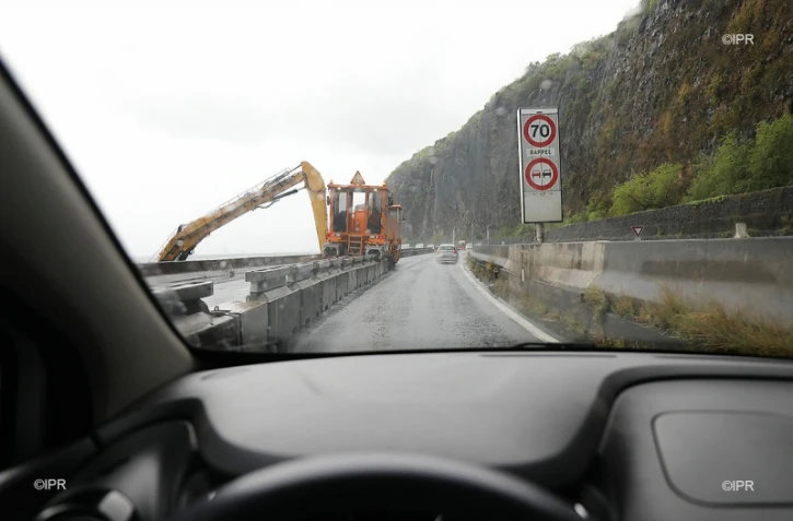 basculement route du littoral