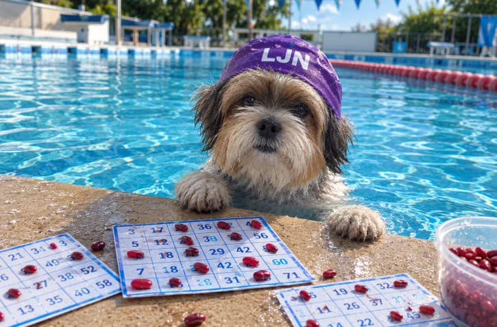 Jeanne Natation Loto quine