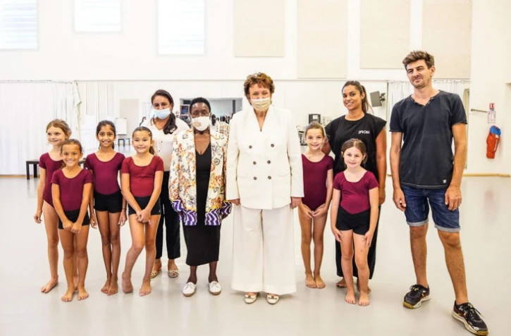 Roselyne Bachelot en visite au CCR