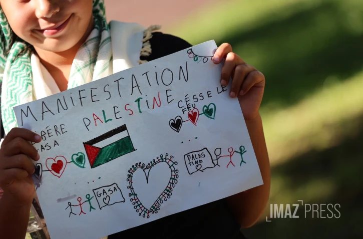 manif lyceens palestine 