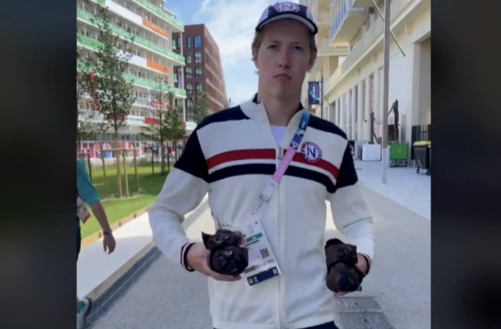 JO 2024 : "dingue" des muffins du village olympique, un athlète norvégien fait sensation sur TikTok [?]