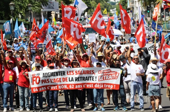 Manifestation contre la réforme des retraites