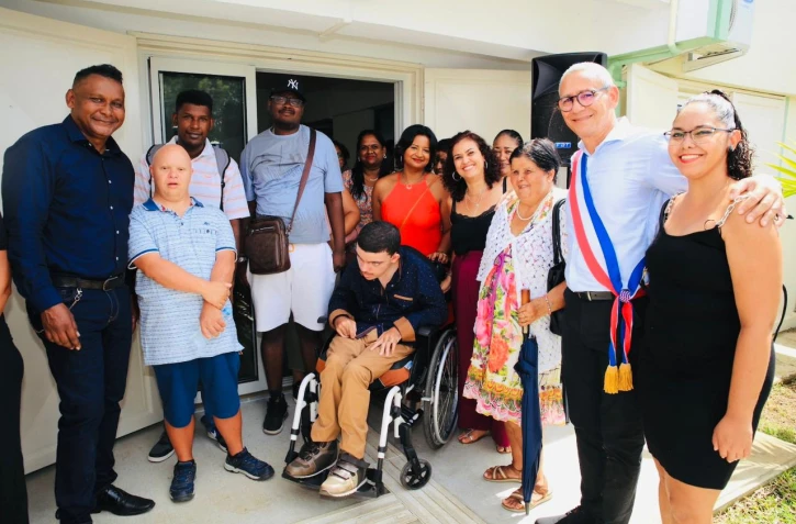 La ville de Saint-André inaugure son pôle handicap