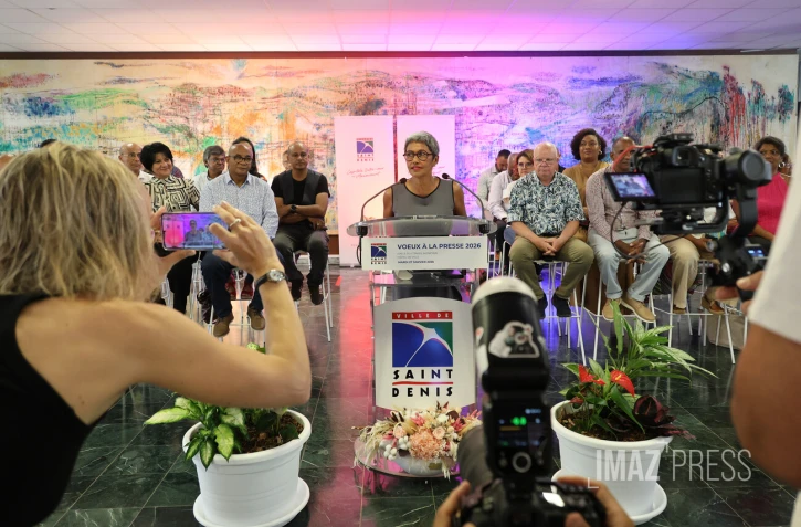 Voeux à la presse d'Ericka Bareigts