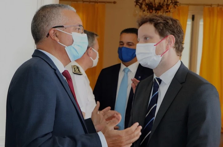 Le président du Conseil départemental rencontre Clément Beaune 