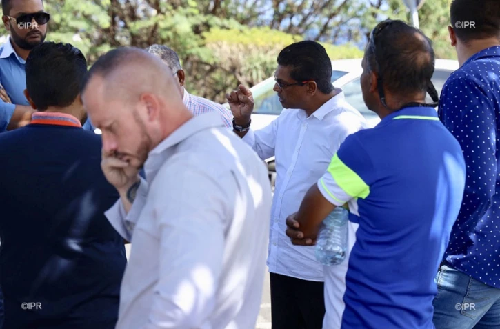 Rassemblement transporteurs Le Port 4 décembre 2019