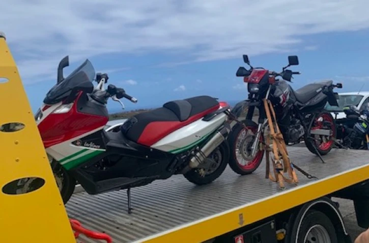 Gendarmerie : deux motards contrôlés sans permis de conduire