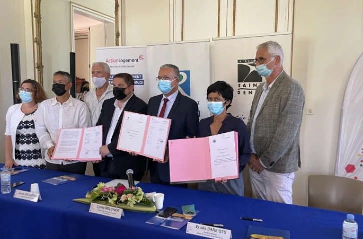 Saint-Denis et Action logement signe un protocole d'intention