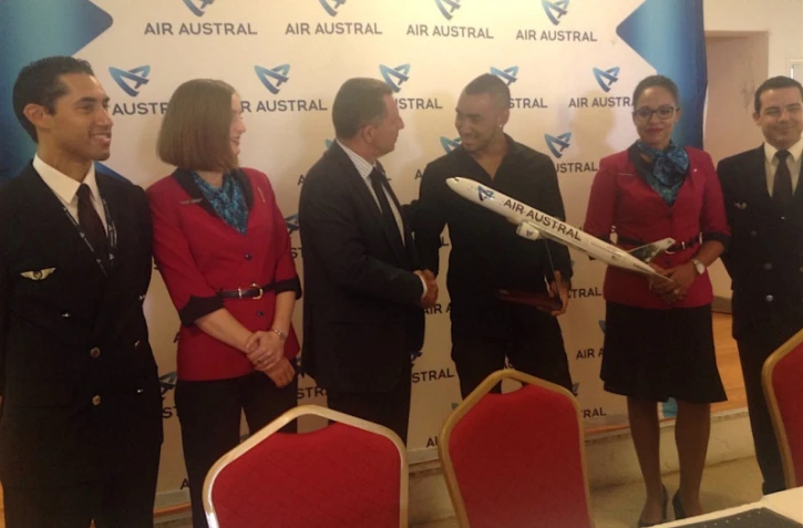 Dimitri Payet, Ambassadeur d\'Air Austral 
