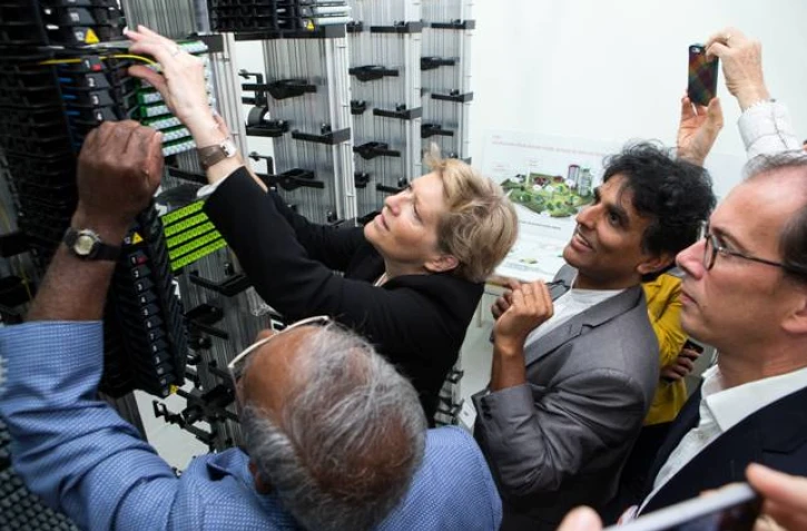 Fibre optique - Orange