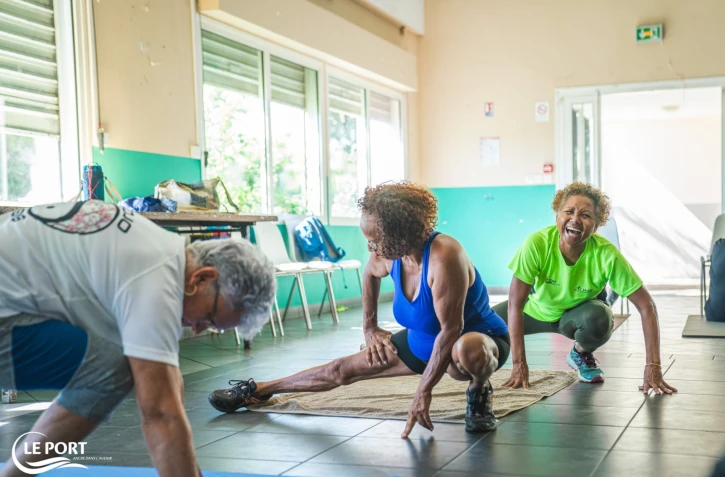 Le yoga, activité plébiscitée par les seniors du Port
