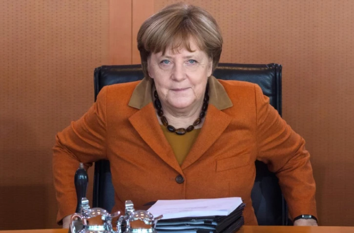 La chancelière Angela Merkel le 15 mars 2017 à Berlin