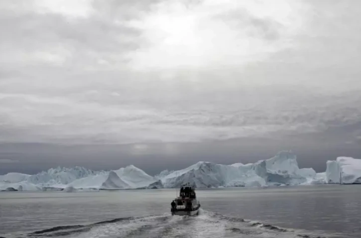 Au large de la côte d'Ilulissat, au Groenland, le 16 août 2007. © AP (archive)