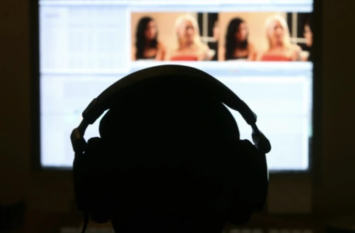 L'Arcom a mis en demeure deux sites pornographiques pour ne pas avoir mis en place un système de vérification d'âge de leurs utilisateurs, première étape avant un éventuel blocage ( AFP / Gabriel BOUYS )