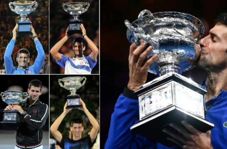 Novak Djokovic roi incontesté de l'Open d'Australie où il détient désormais 7 titres en 2008, 2011, 2012, 2013, 2015, 2016 et le 27 janvier 2019