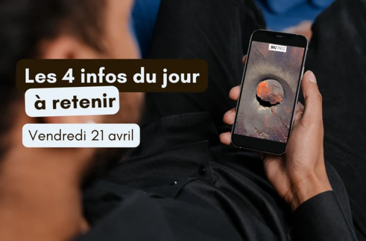 Les 4 infos à retenir 21 avril 2023