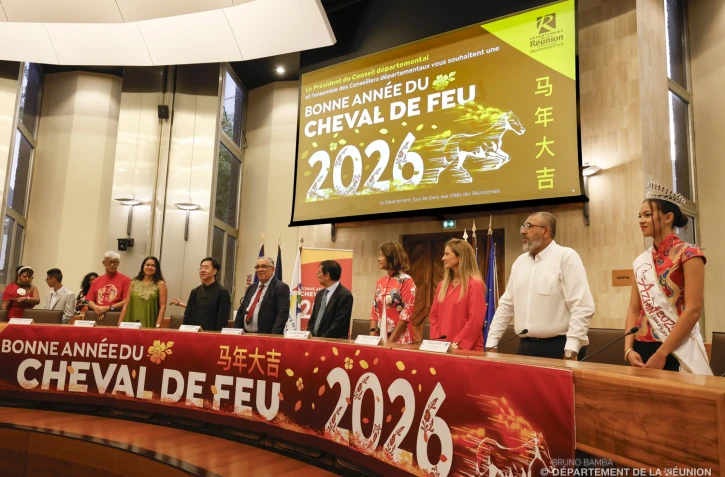 le département aux couleurs du cheval de feu