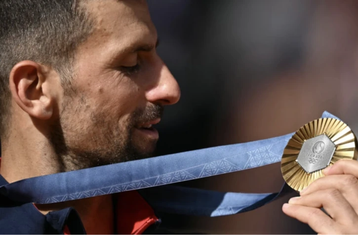 Novak Djokovic à Paris à Paris le 4 août 2024