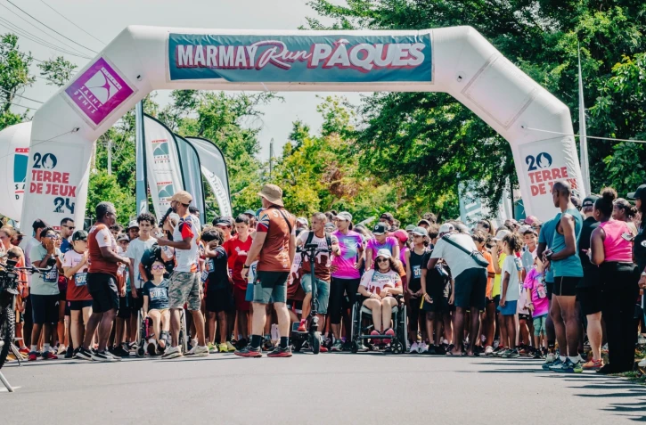 Saint-Denis : plus de 1000 enfants ont répondu présents pour le Marmay Run spécial Pâques