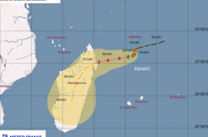 Tempête tropicale modérée Enawo