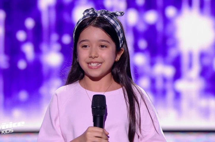 The Voice Kids : Joy, jeune réunionnaise, passe les audition à l'aveugle ce samedi