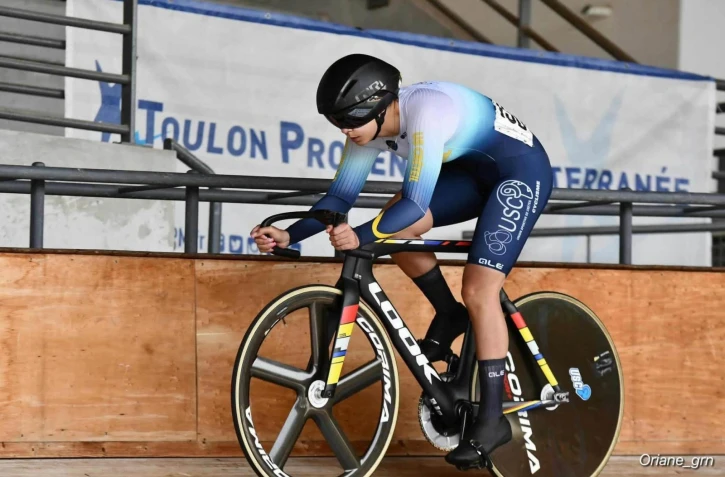 Festival international de cyclisme sur piste : la Réunionnaise Léa Grondin termine en bronze