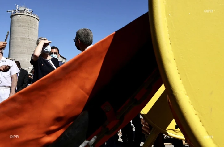 Bérangère Abba au Port