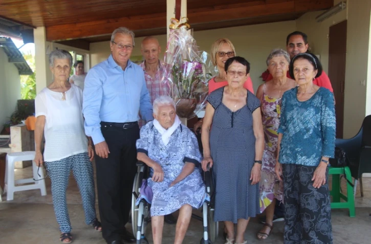 Marie Alphonsine Eliane souffle ses 107 ans
