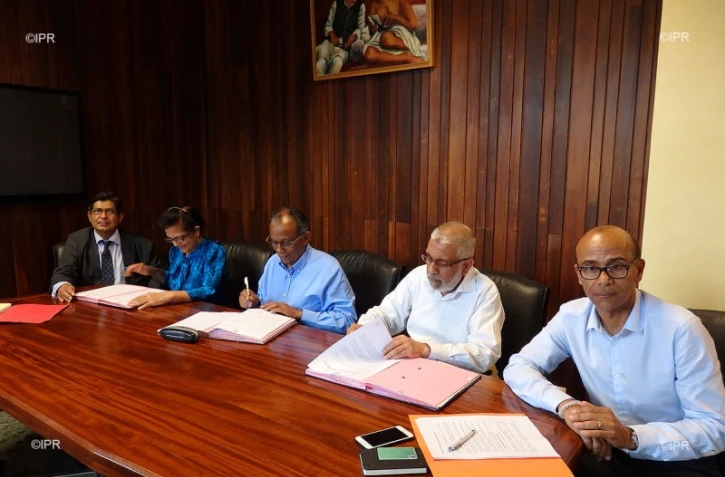 Signature de convention - Saint-Denis