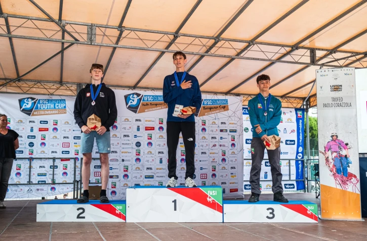 Escalade : Léo Grosset vainqueur de la Coupe d'Europe de vitesse