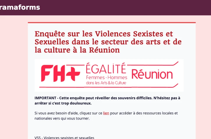 Lancement d'une enquête sur les violences sexistes et sexuelles dans le monde de l'art