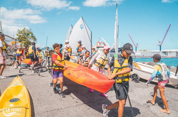 Le Port : des vacances se déroulent autour du thème "Yer, Zordi, Domin" dans les centres de loisirs