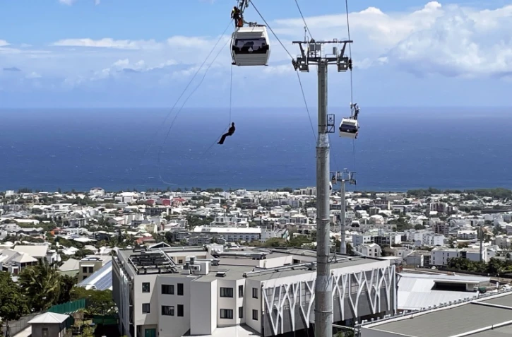 Téléphérique de la Cinor : exercice d'évacuation grandeur nature