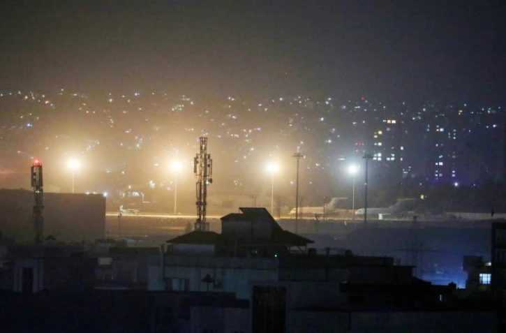 Des avions sur le tarmac de l'aéroport de Kaboul, le 30 août 2021